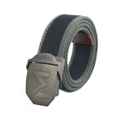 Imagen 2 del producto Cinturón Hombre Correa Lona Hebilla Metálica