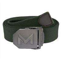 Cinturón Hombre Correa Lona Hebilla Metálica