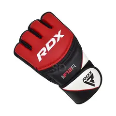 RDX - Guantillas MMA F12 Open Palm Grappling Training - GGR-F12 - Rojo L