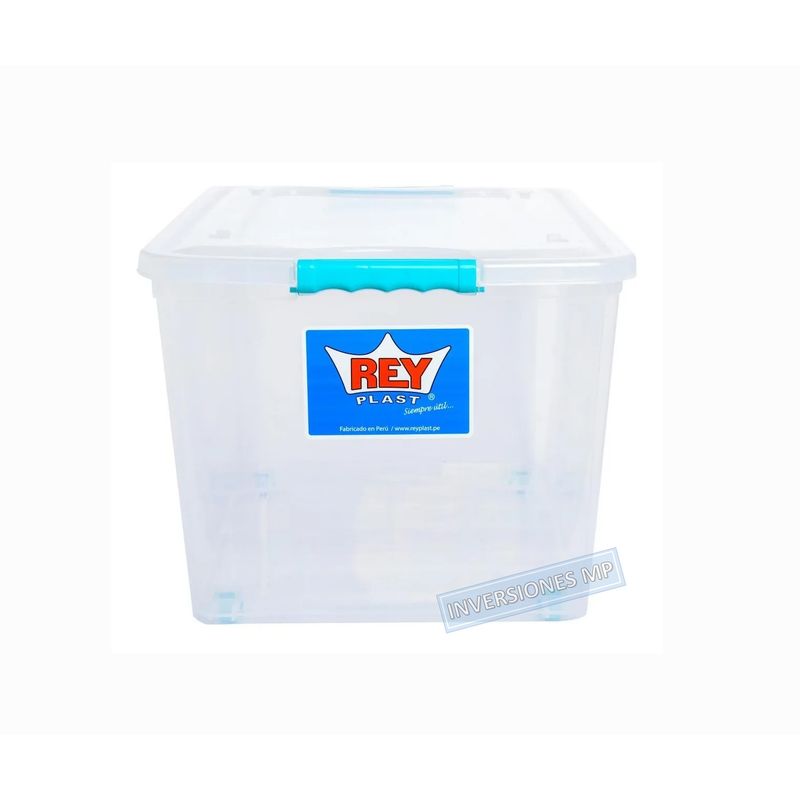 REYPLAST - Caja Organizadora Almacenamiento Suprema 50 Lts