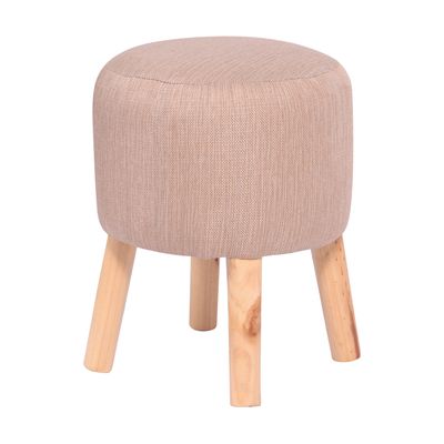 Imagen 2 del producto Pouf Bird Beige Omega 35x35x45 cm Máxima Design