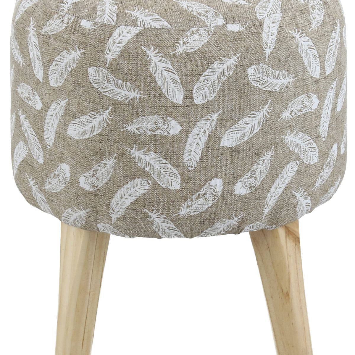 GENERICO - Pouf Bird Pluma 35x35x45 cm Máxima Design