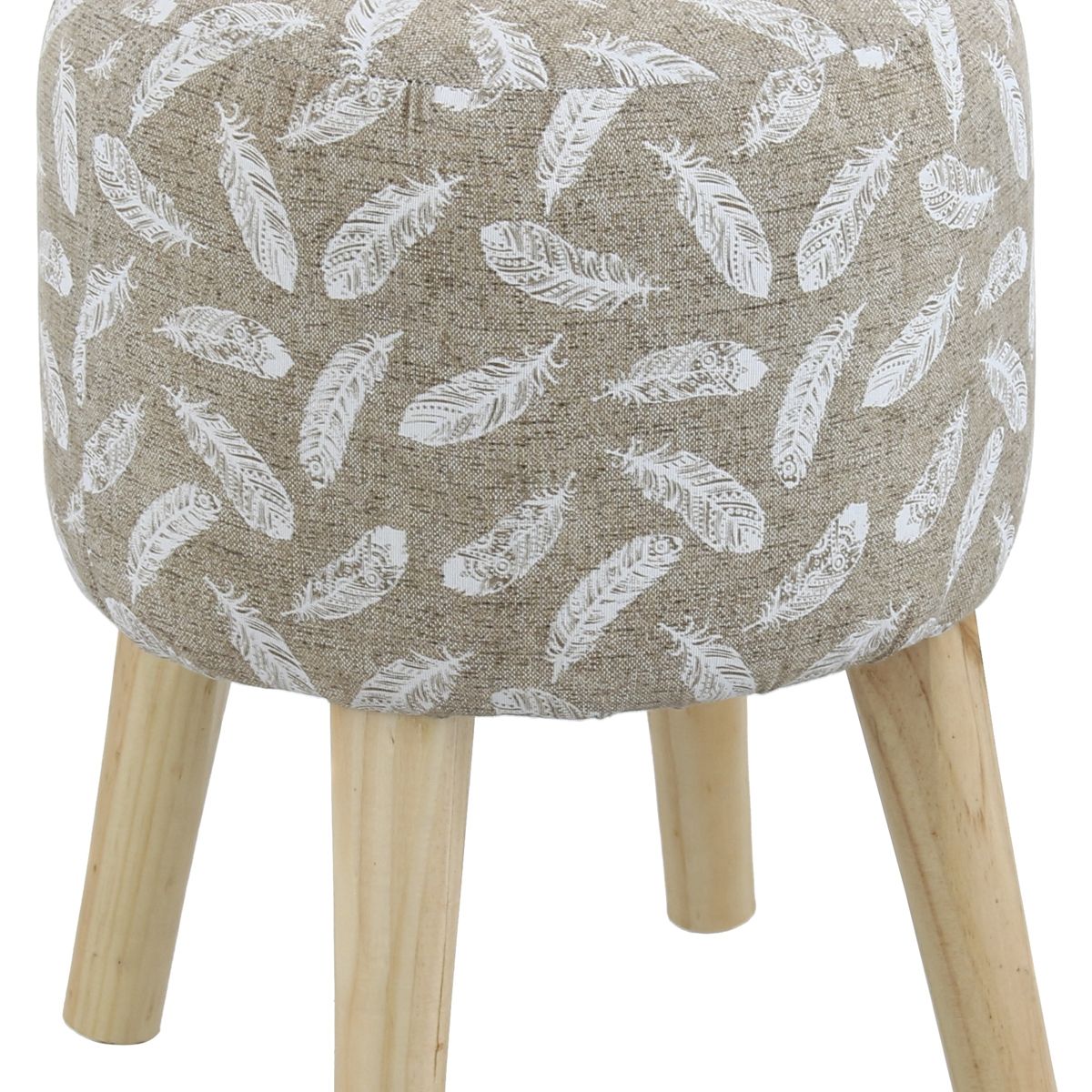 GENERICO - Pouf Bird Pluma 35x35x45 cm Máxima Design