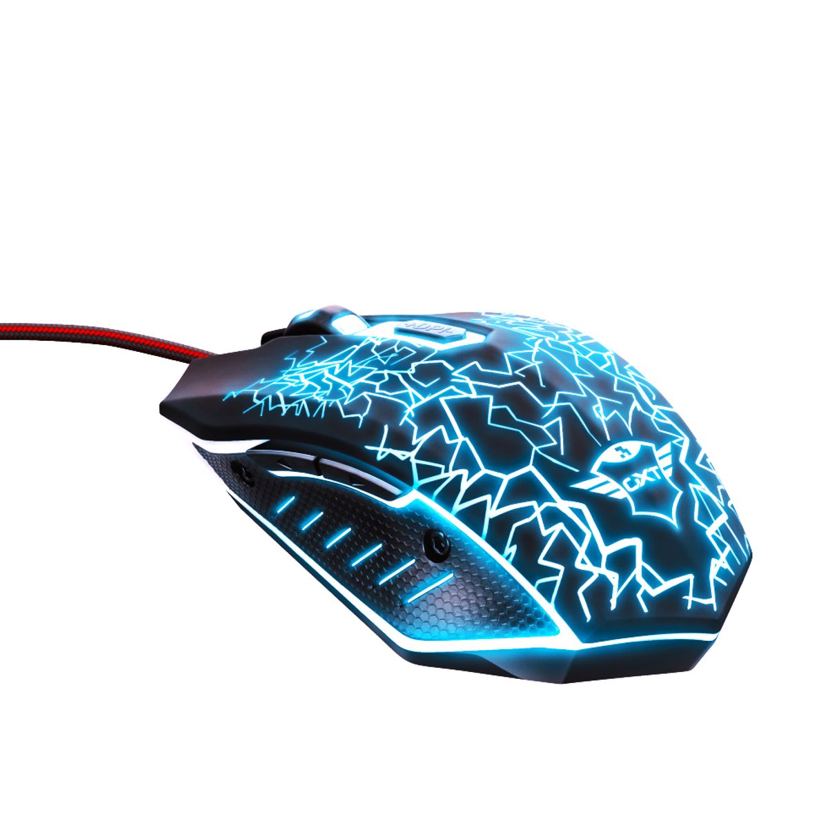 TRUST - Mouse Gamer Ambidiestro Trust Gxt 105 Izza Full Retroiluminado