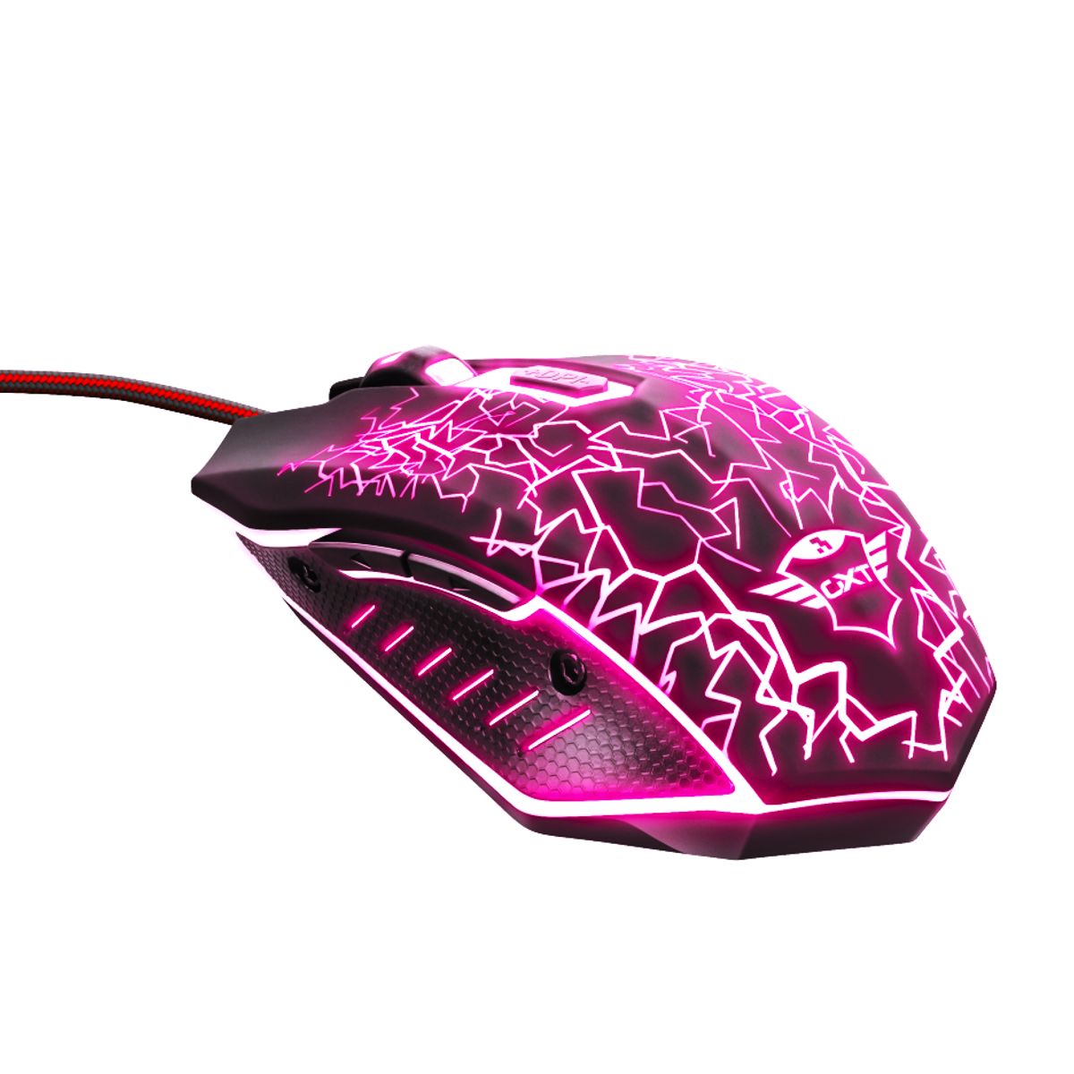 TRUST - Mouse Gamer Ambidiestro Trust Gxt 105 Izza Full Retroiluminado