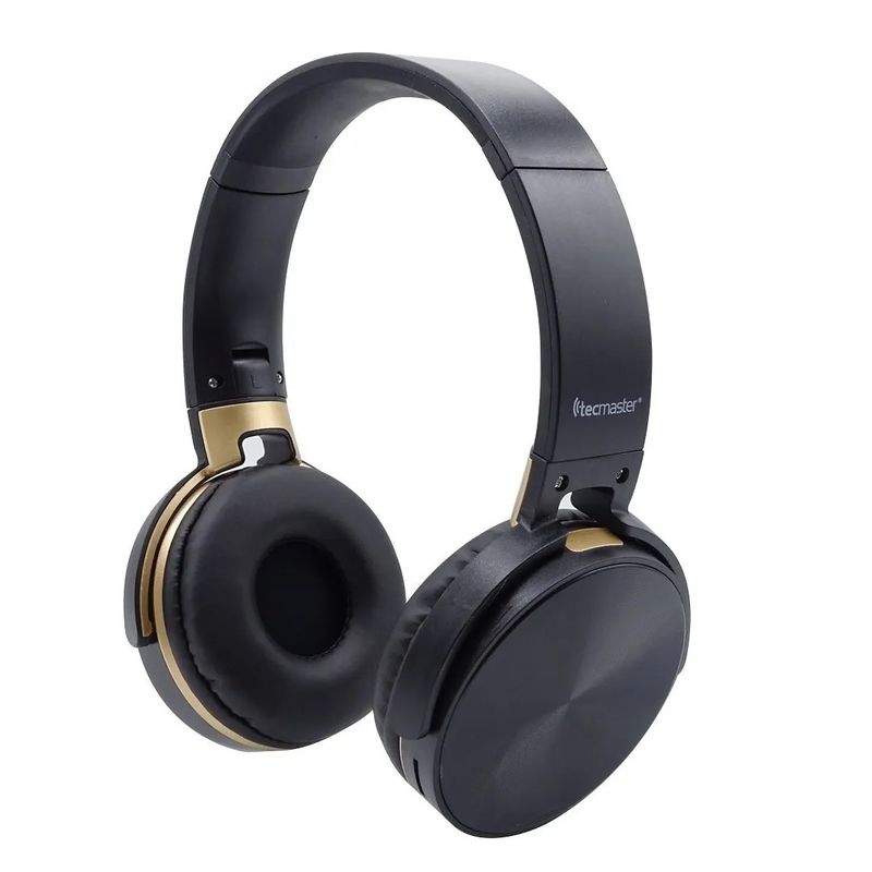 TECMASTER - Audífonos Bluetooth con Radio FM/SD Tecmaster DJ 300510