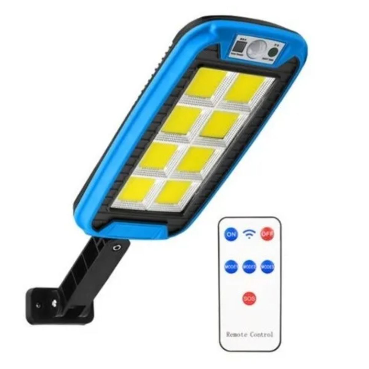 GENERICO - Foco Led Solar 240 Cob Con Control Remoto 3 Modos