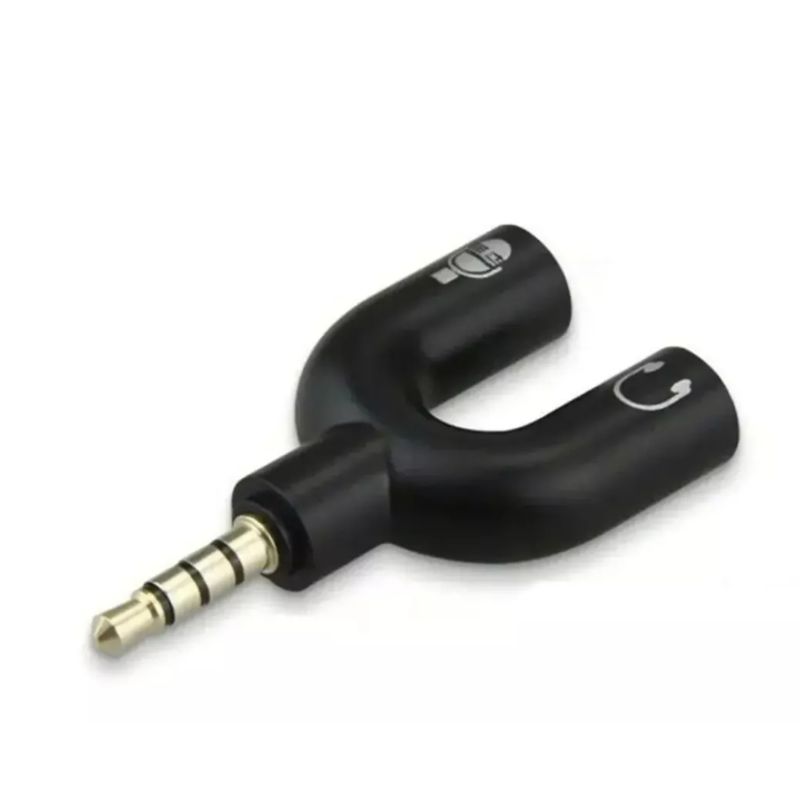 GENERICO - Cable Adaptador 35mm Para Microfono Y Audio  Factorynet