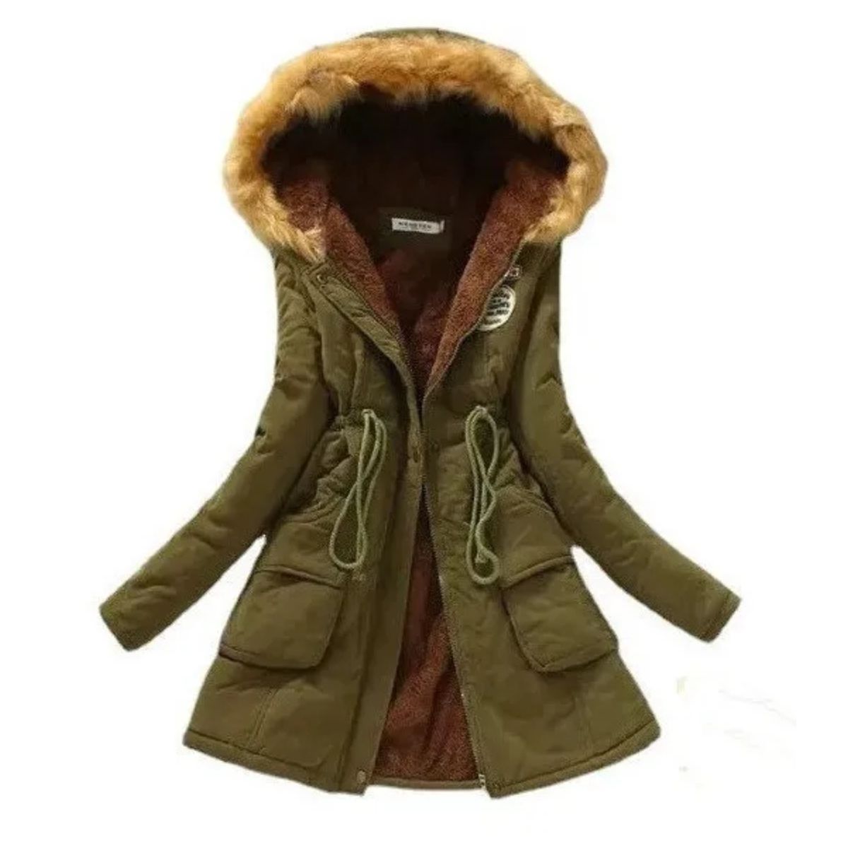 GENERICO - Chaqueta army mujer chiporro verde militar