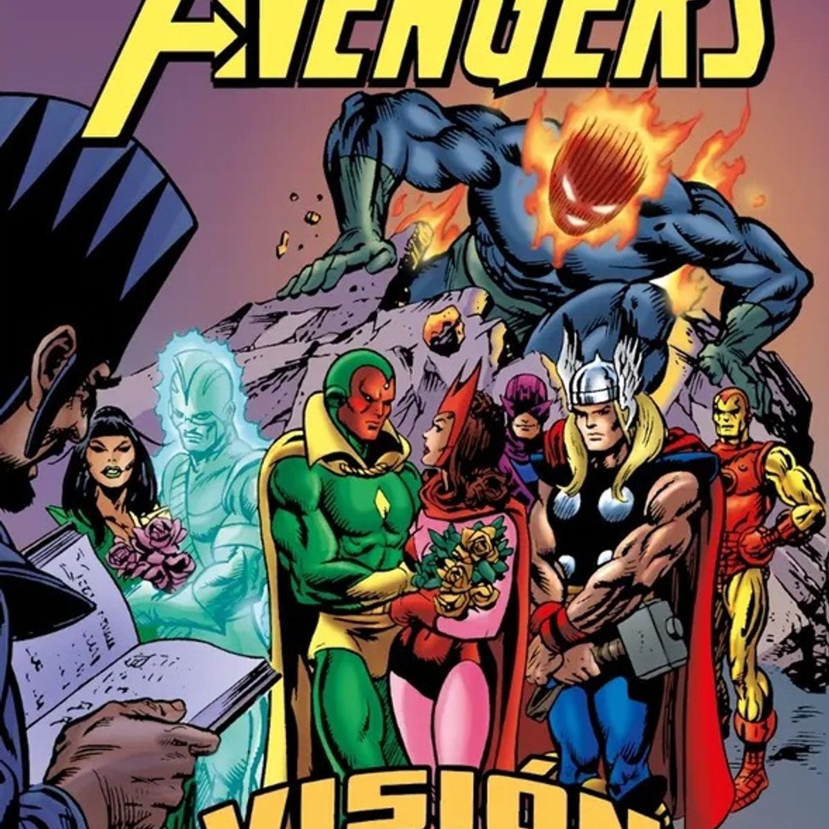 PANINI - Avengers HC - Vision Scarlet Witch