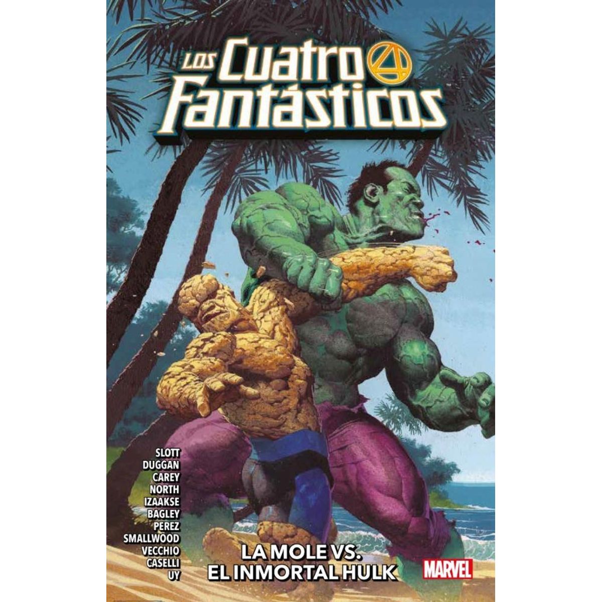 PANINI - Los Cuatro Fantásticos Vol. 04 La Mole Vs El Inmortal Hulk