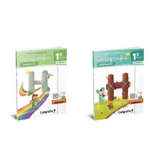 CALIGRAFIX - Pack 1 Basico Horizontal 1 y 2 Semestre, Edicion Actualizada