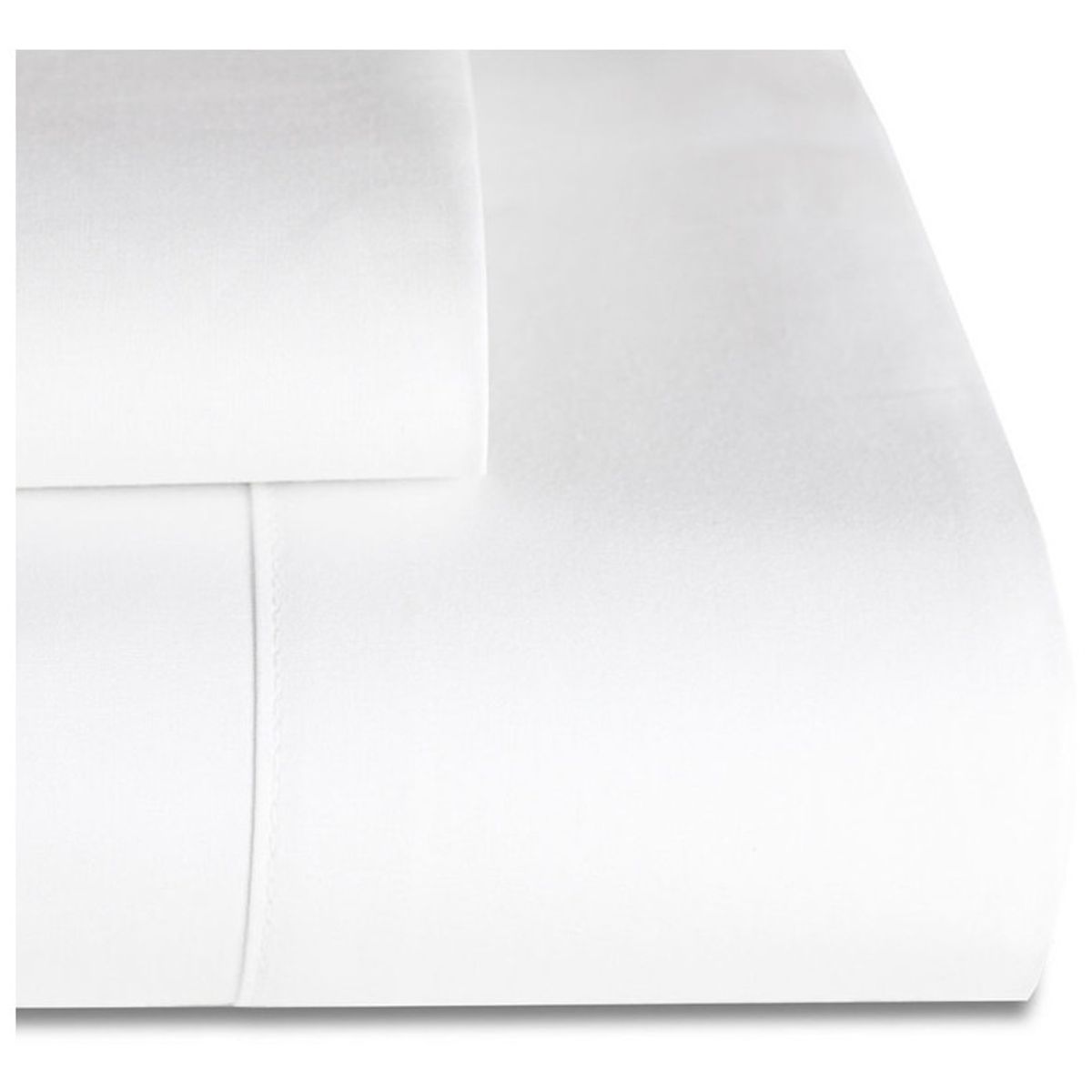 GENERICO - Juego De Sábanas Blanca Lisa 200 Hilos Super King