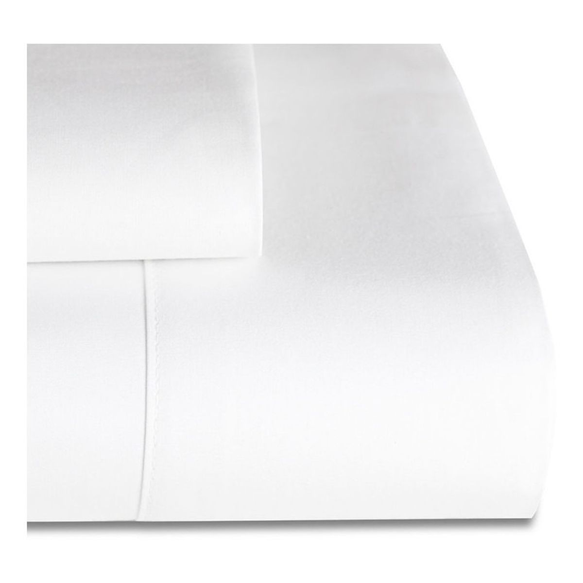 GENERICO - Juego De Sábanas Blanca Lisa 200 Hilos Super King