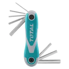 TOTAL TOOLS - Juego Llaves Allen Hexagonales 2-8mm