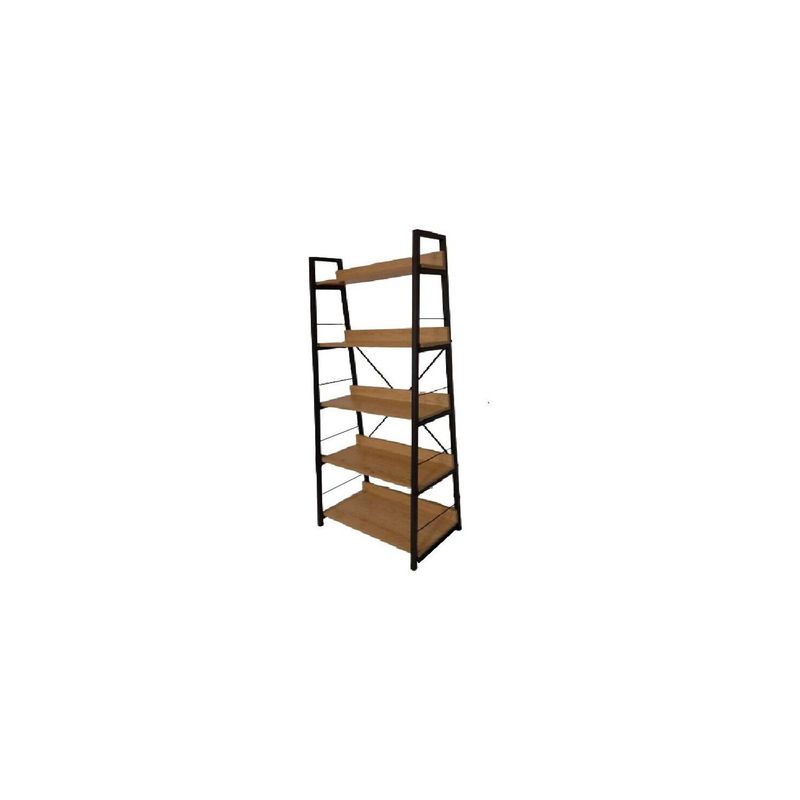 INTERACTIVE STORE - Estante repisa metal / madera 5 niveles