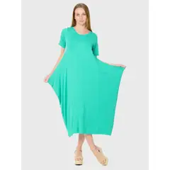 BOUS - Vestido Adalís Turquesa