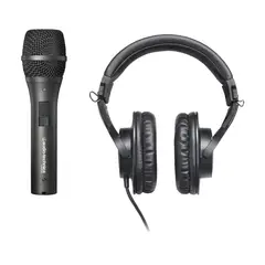 AUDIOTECHNICA - Pack para trabajo y aprendizaje AT-EDU25 - Negro