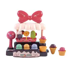 SPACEZAT - Tienda de Helados Juguete con Luces y Sonidos 20 pzs