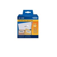 Cinta Rotuladora DK1209 Autoadhesiva De Papel Blanco