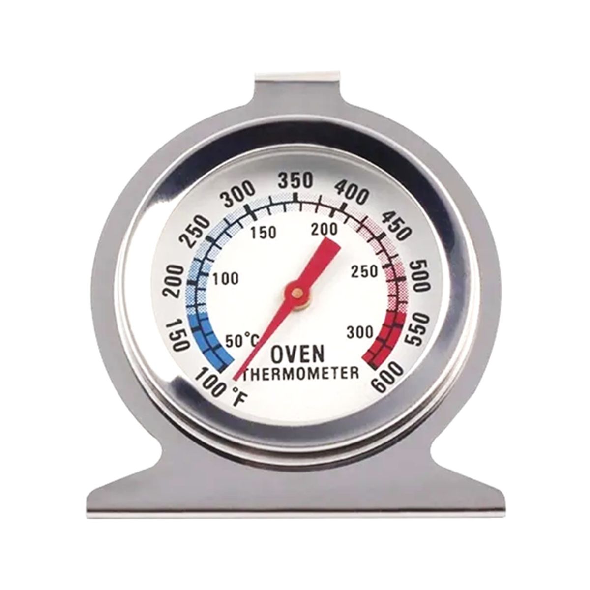 GENERICO - Termometro Analógico De Acero Inoxidable Para Horno