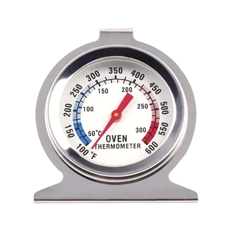 GENERICO - Termometro Analógico De Acero Inoxidable Para Horno