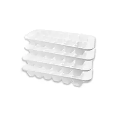 GENERICO - Cubeteras Apilables Plásticas Pack 4 Unidades 48 Cubos