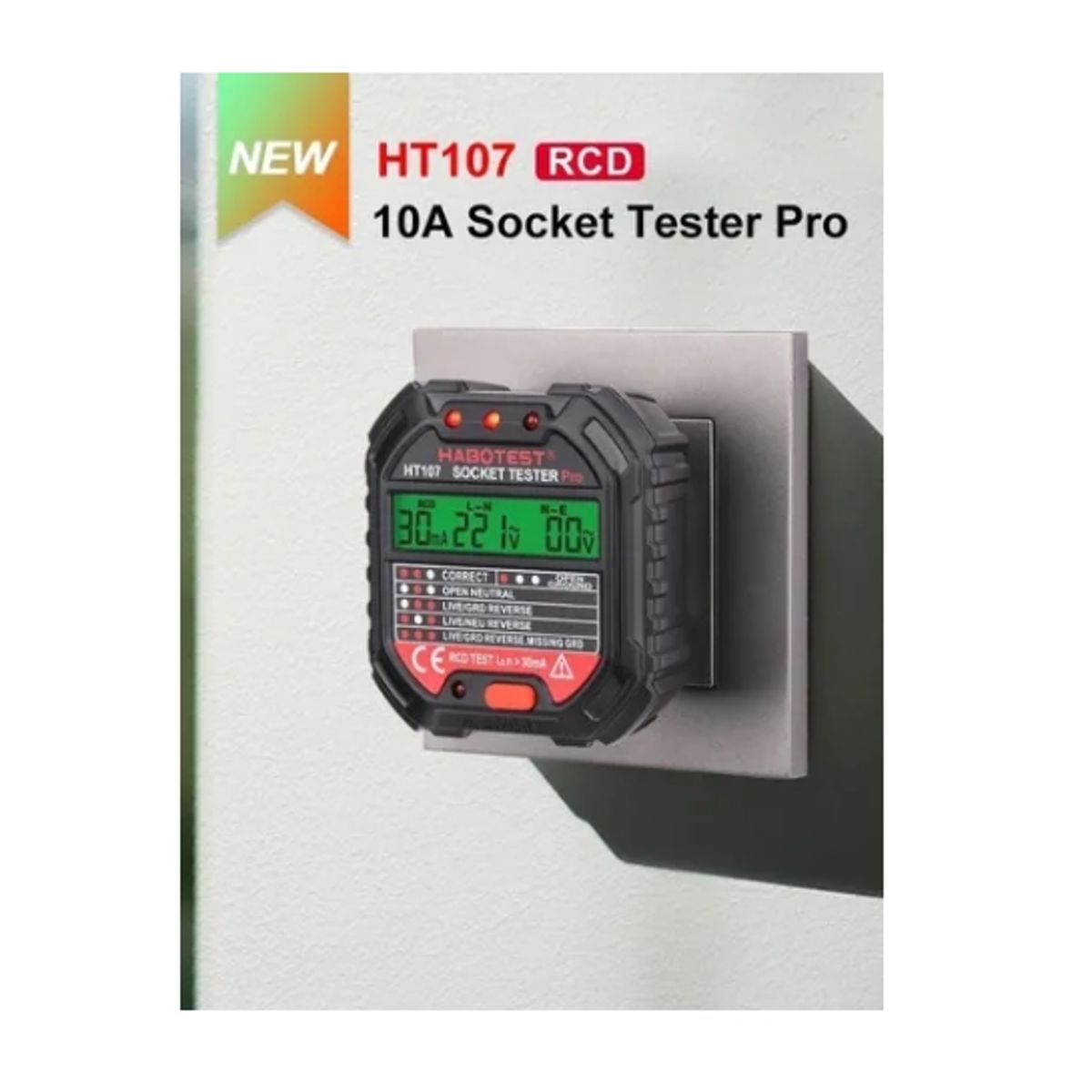 ESHOPANGIE - Probador Diferencial Tester De Enchufes