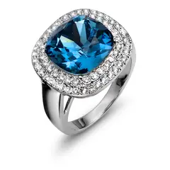 OLIVER WEBER - Anillo Autentic RH denim blue M