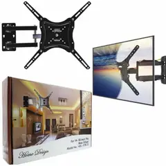 GENERICO - Soporte Televisor Tv Con Brazo De 14 A 55 Pulgadas 50 Kilo