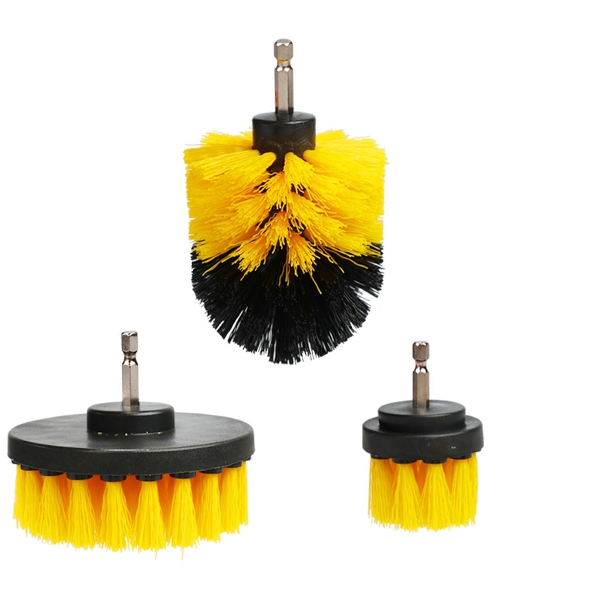 ESHOPANGIE - Set 3 Cepillo Taladro Tapiz Limpieza