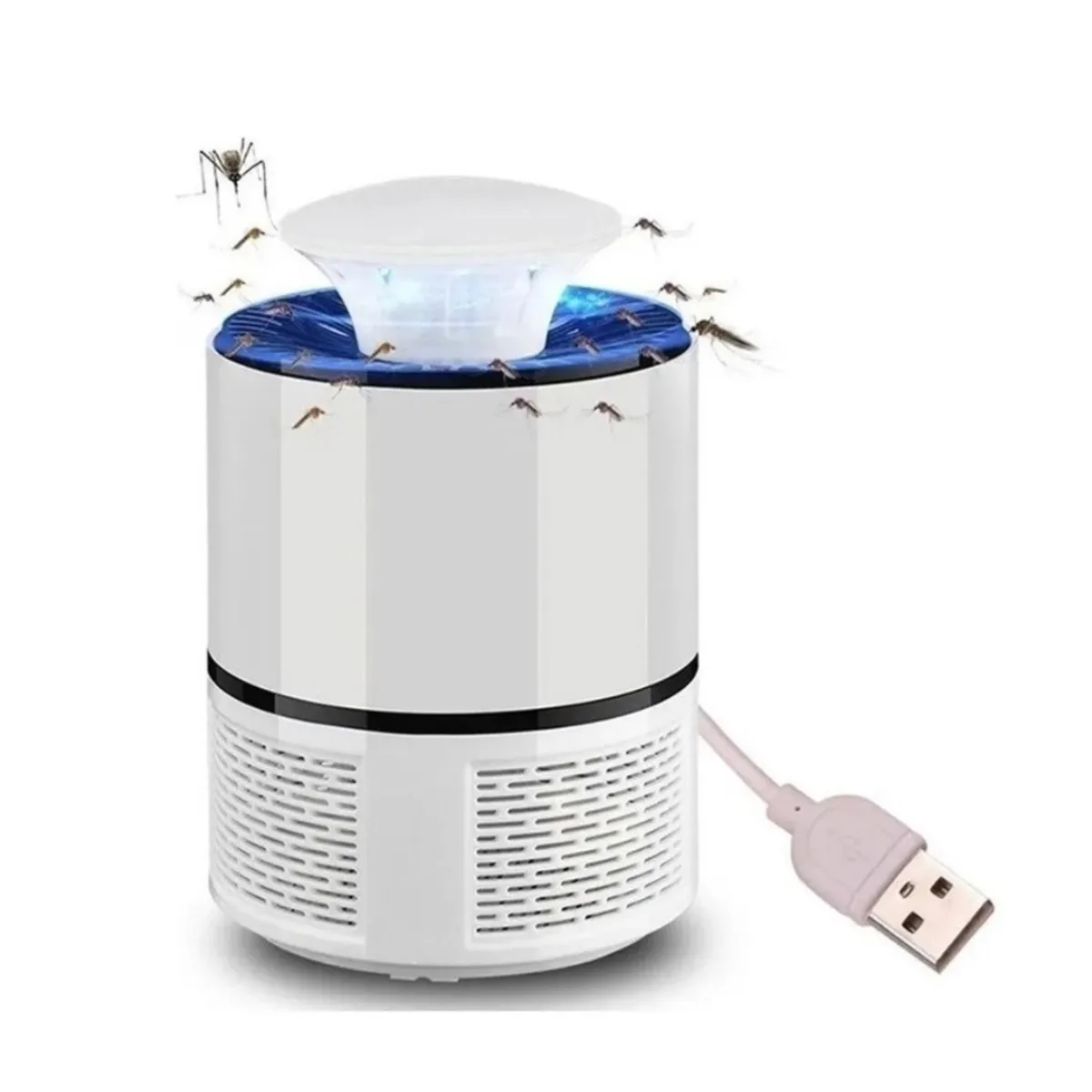 GENERICO - Lampara Matamosquitos Usb Insecto Repelente De Moscas