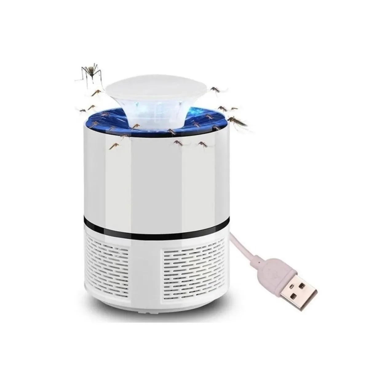 GENERICO - Lampara Matamosquitos Usb Insecto Repelente De Moscas