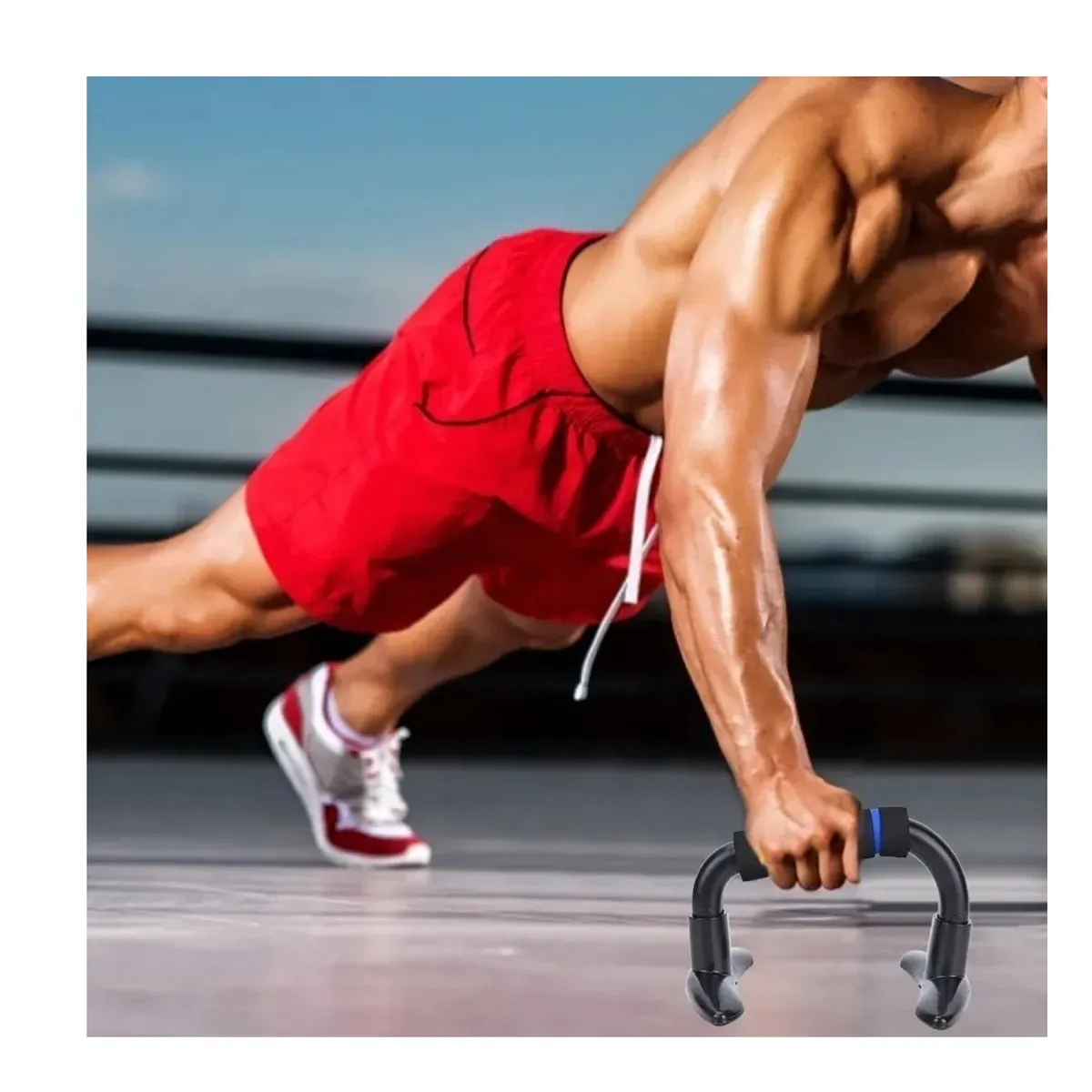 GENERICO - Soporte Para Flexiones Brazos Pecho Push Up Bar