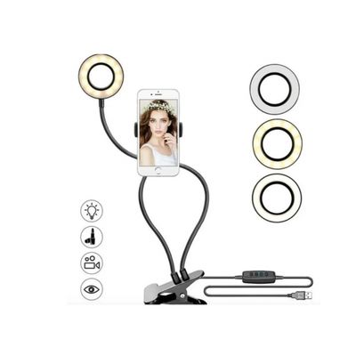 Imagen 2 del producto Kit 2en1 Aro Luz Fotografia Led Selfie Celulares