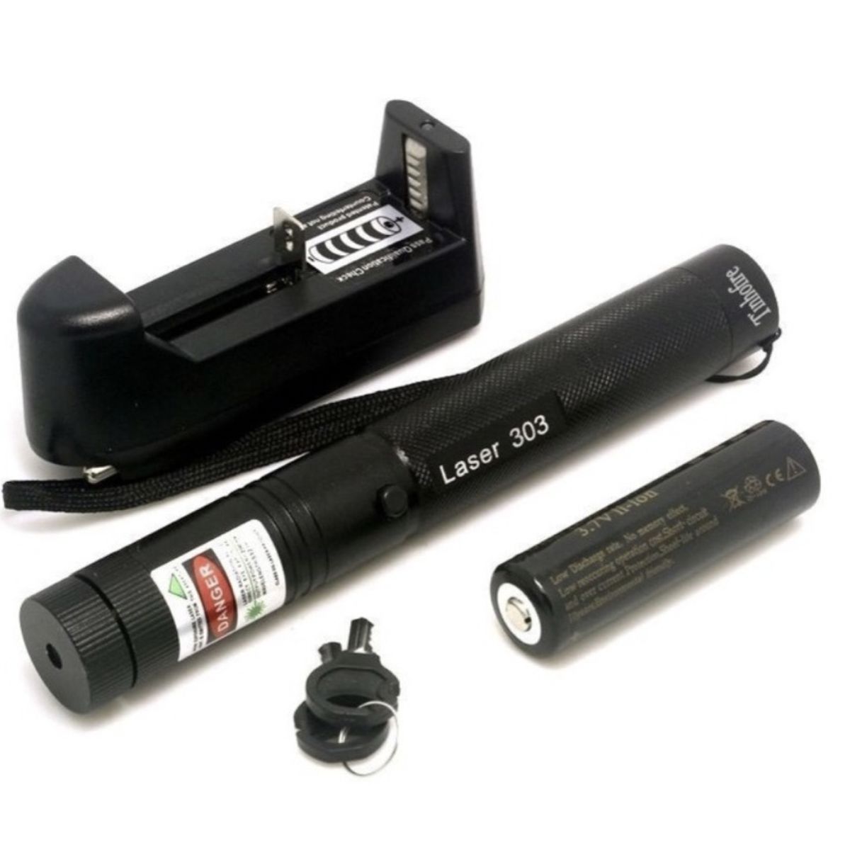 GENERICO - Puntero Astronómico Verde Batería 10000 Mw