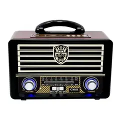 GENERICO - Radio Portátil Mini Retro Vintage Usb Sd Mp3 Envío Gratis