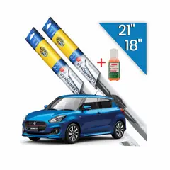 HELLA - Kit Plumillas 24″ y 18″ Limpiaparabrisas Suzuki Swift