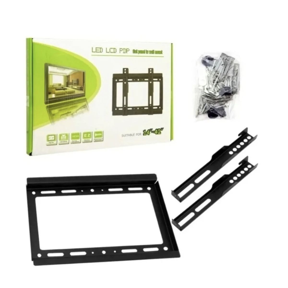 GENERICO - Soporte Pared Lcd Led Plasma Tv Monitor 14-42 Hasta 25kg