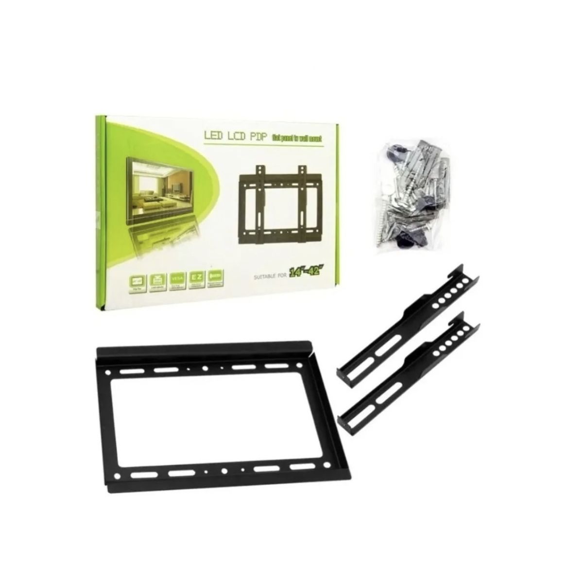 GENERICO - Soporte Pared Lcd Led Plasma Tv Monitor 14-42 Hasta 25kg