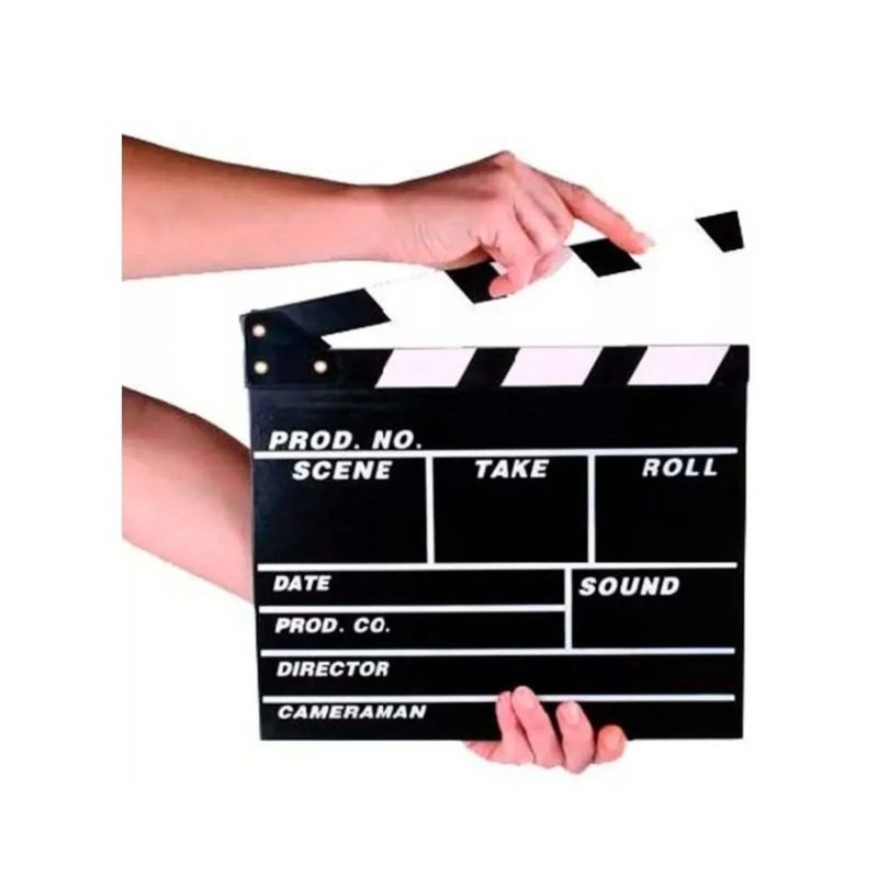 GENERICO - Claqueta Acción Para Cine Youtube Instagram Videoclips
