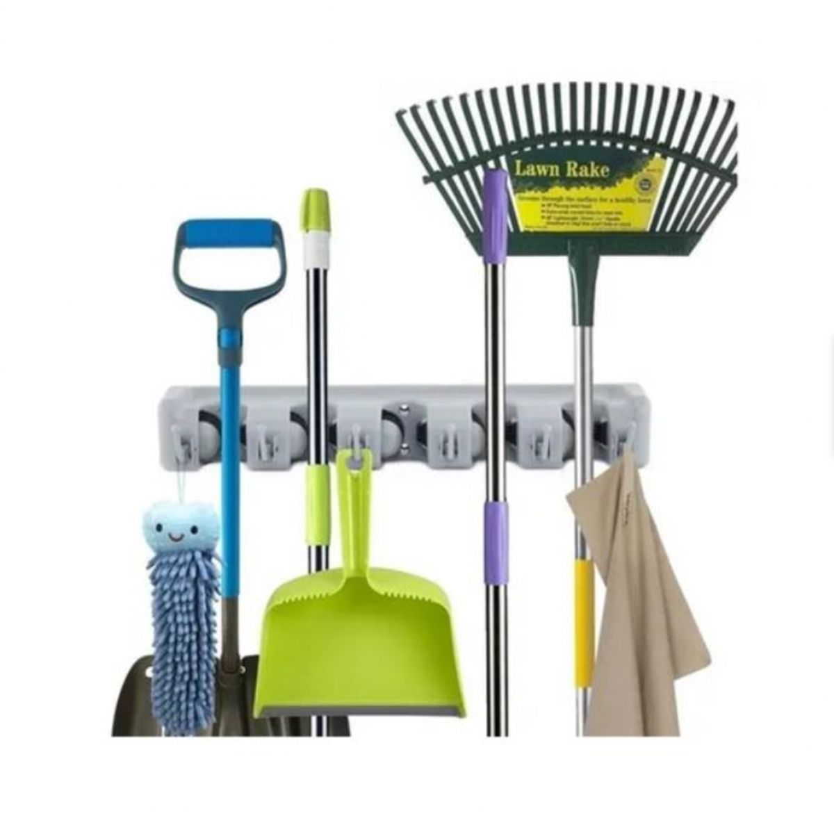 GENERICO - Organizador De Escobas Y Útiles De Aseo