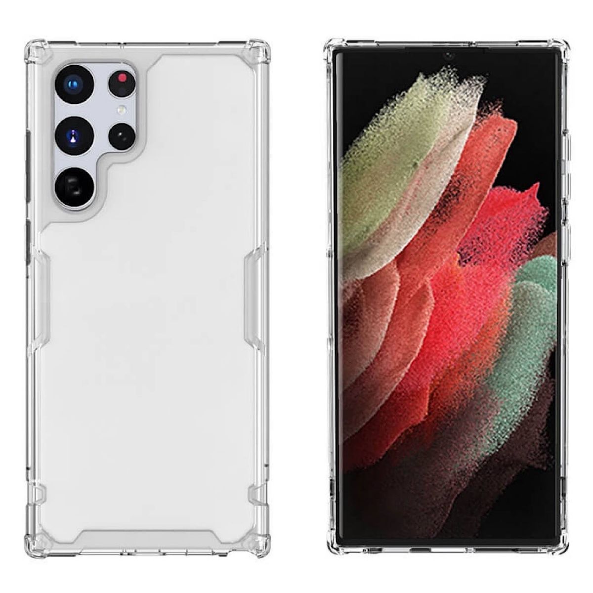 NILLKIN - Carcasa Nature TPU Pro Para Samsung S22 Ultra-Transparente