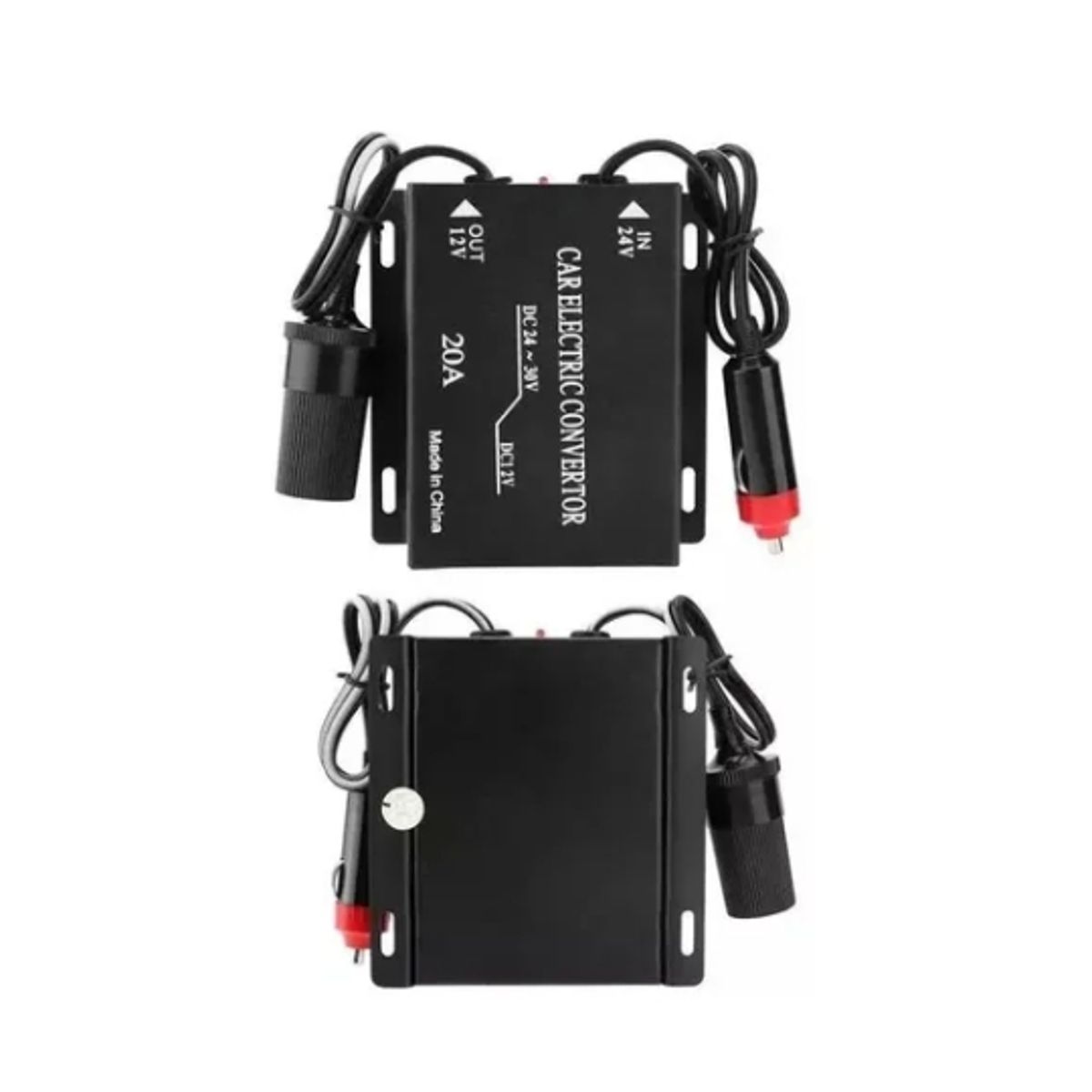 ESHOPANGIE - Inversor Convertidor Dc-dc 24v To 12v 20a Encendedor