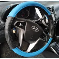 OEM - Cubrevolante ecocuero 42 cms