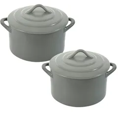 Set Caserolas para Horno con Tapa Bari