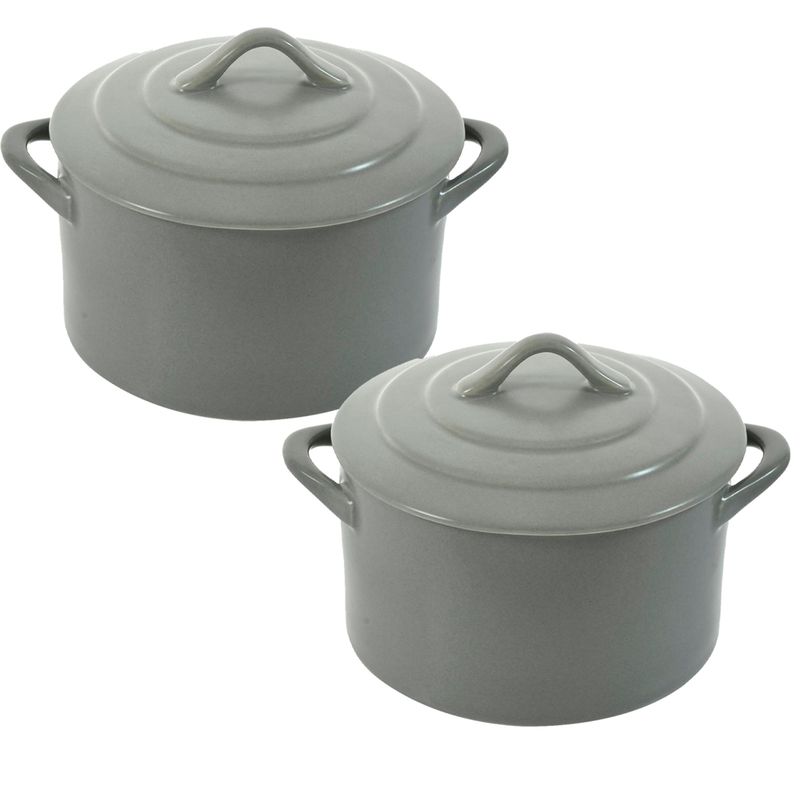 MALLORCA - Set Caserolas para Horno con Tapa Bari