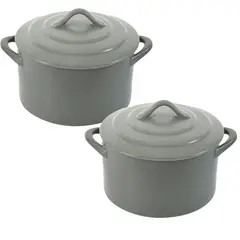 MALLORCA - Set Caserolas para Horno con Tapa Bari