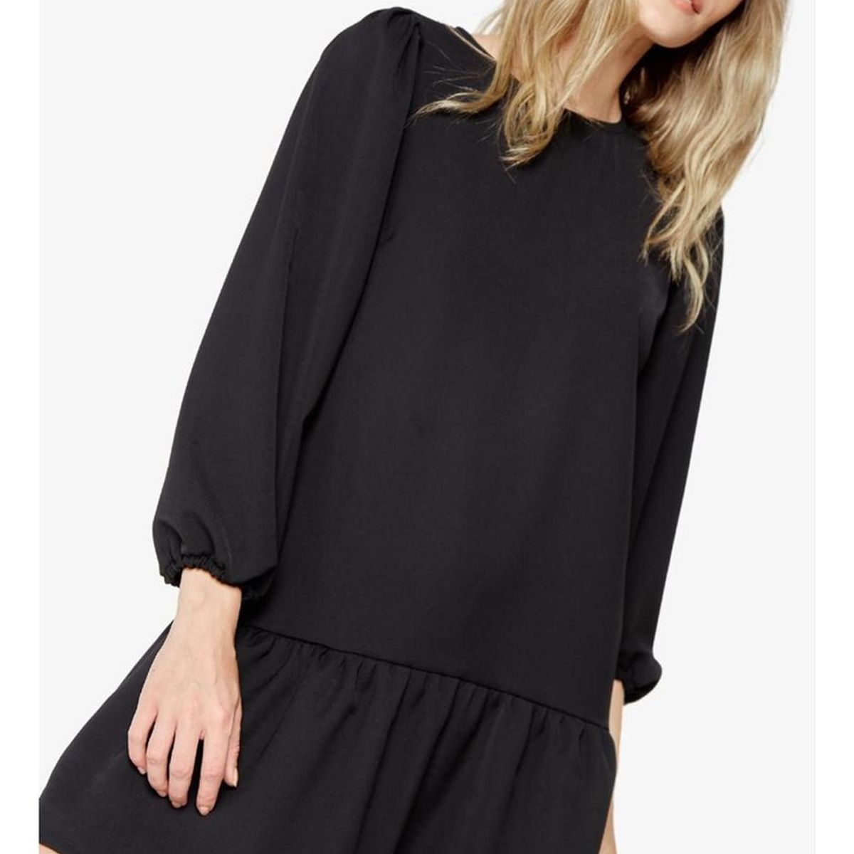 JACINTA TIENDA - Vestido Sofía manga larga negro Jacinta Tienda