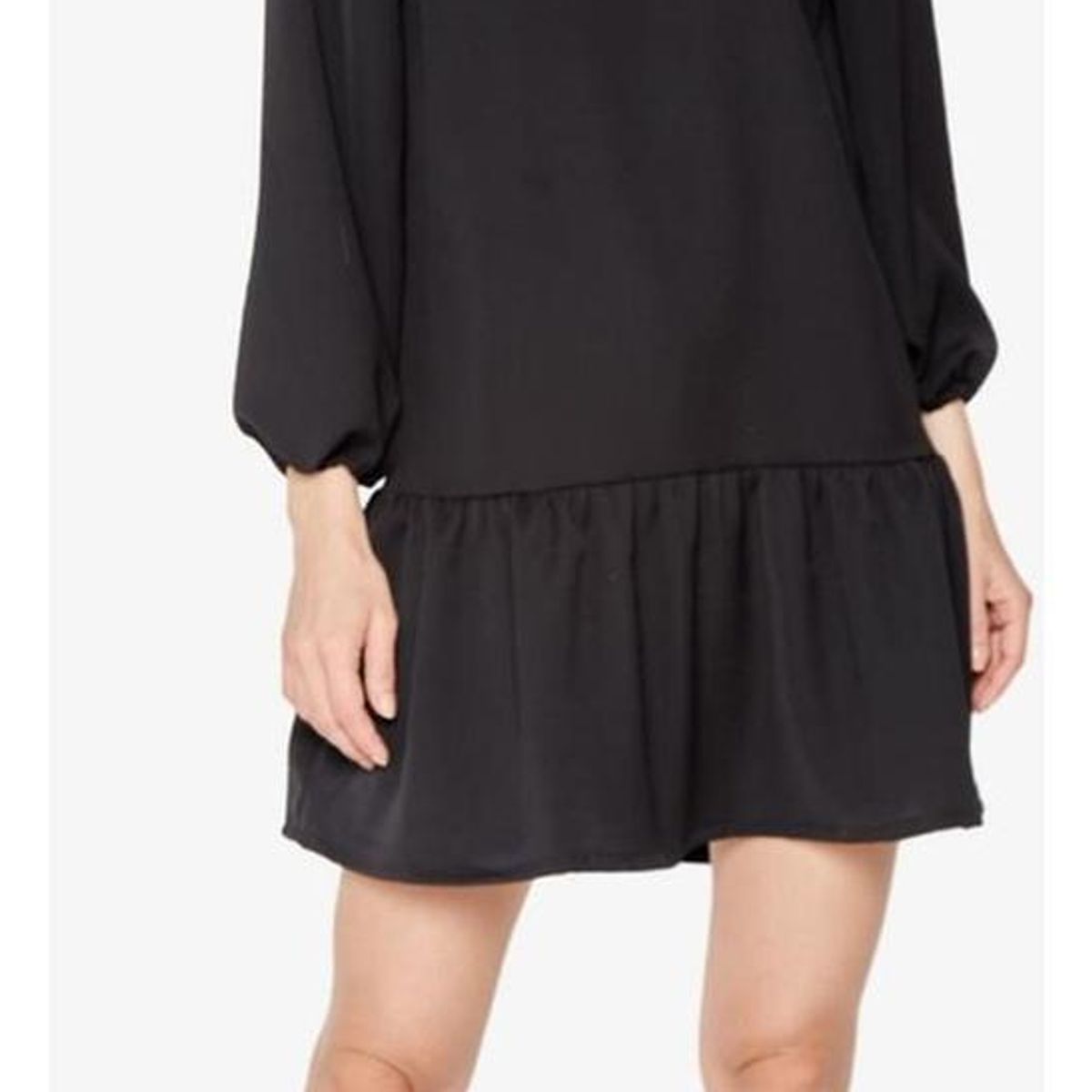 JACINTA TIENDA - Vestido Sofía manga larga negro Jacinta Tienda